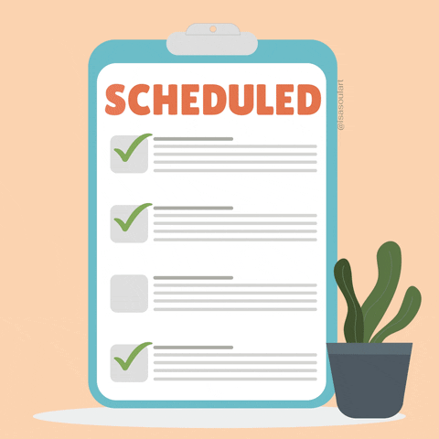 schedule clipboard check